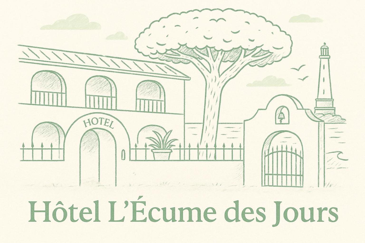 L'Ecume Des Jours Hotel Soulac-sur-Mer Bagian luar foto